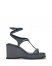 Vince Camuto Fetemee Wedge Sandal Gunmetal ID-CCJR0539