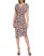 Vince Camuto Printed Asymmetrical Hem Dress Blue ID-ORTS8721