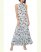 Vince Camuto Floral-Print Halter-Neck Maxi Dress Sea Breeze ID-JYKX9731