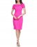 Vince Camuto Bow-Collar Sheath Fuchsia ID-FVRS3170