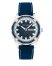 Vince Camuto Textured Silicone-Band Watch Navy Blue ID-ABTL4609