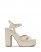 Vince Camuto Randreya Platform Sandal Swan White ID-TYBP9001