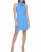 Vince Camuto Bow-Neck Dress (Petite) Blue ID-NKRO2659