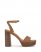 Vince Camuto Pendry Platform Sandal Golden Walnut ID-OHNF7994