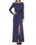 Vince Camuto Ruched Gown Navy ID-BLXD6328