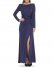 Vince Camuto Ruched Gown Navy ID-BLXD6328