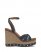 Vince Camuto Poula Wedge Sandal Indigo Wash/Golden Walnut ID-AZWK4819