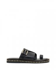 Vince Camuto Cooliann Toe-Ring Slide Black ID-YATT0079