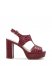 Vince Camuto Zelman Platform Sandal Red Croc Print ID-NRKD2565