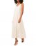 Vince Camuto Striped V-Neck Maxi Dress New Ivory ID-WDHD6641