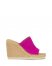 Vince Camuto Brissia Wedge Mule Hot Pink ID-UBZT0407