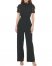 Vince Camuto Puff-Sleeve Jumpsuit Black ID-MAZM7238