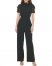 Vince Camuto Puff-Sleeve Jumpsuit Black ID-MAZM7238