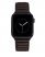 Vince Camuto Topstitched Leather Band For Apple Watch Dark Grey ID-GVUW1574