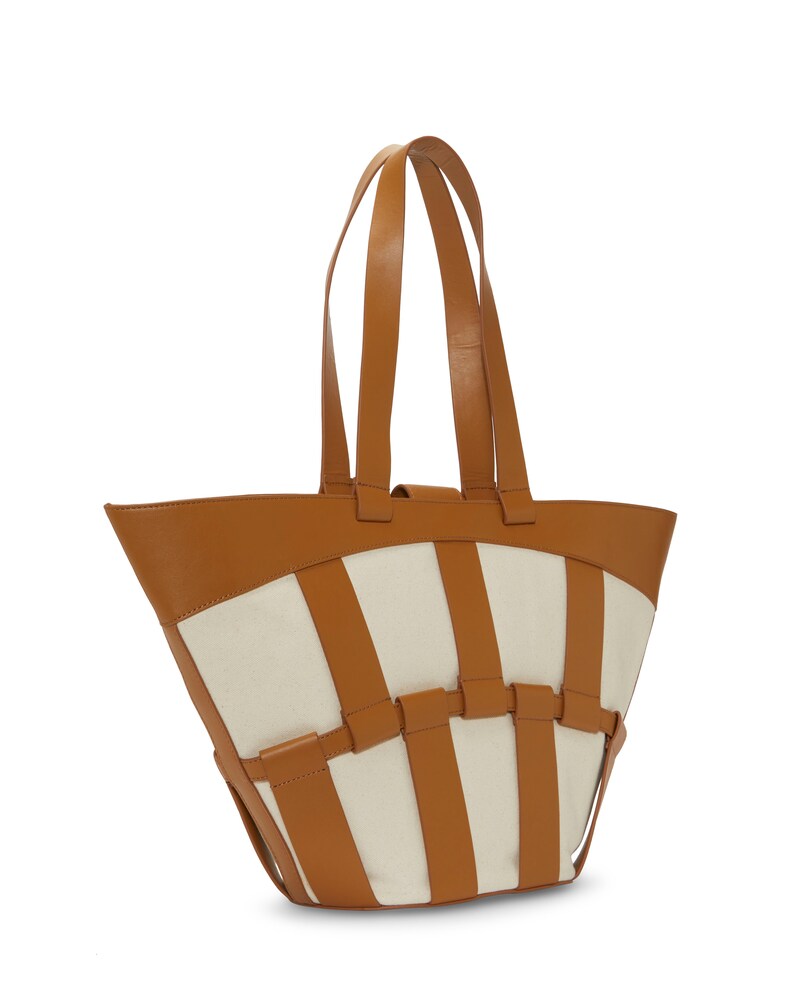 Vince Camuto Mkenz Tote Aged Rum/Warm Vanilla ID-AAFA0537