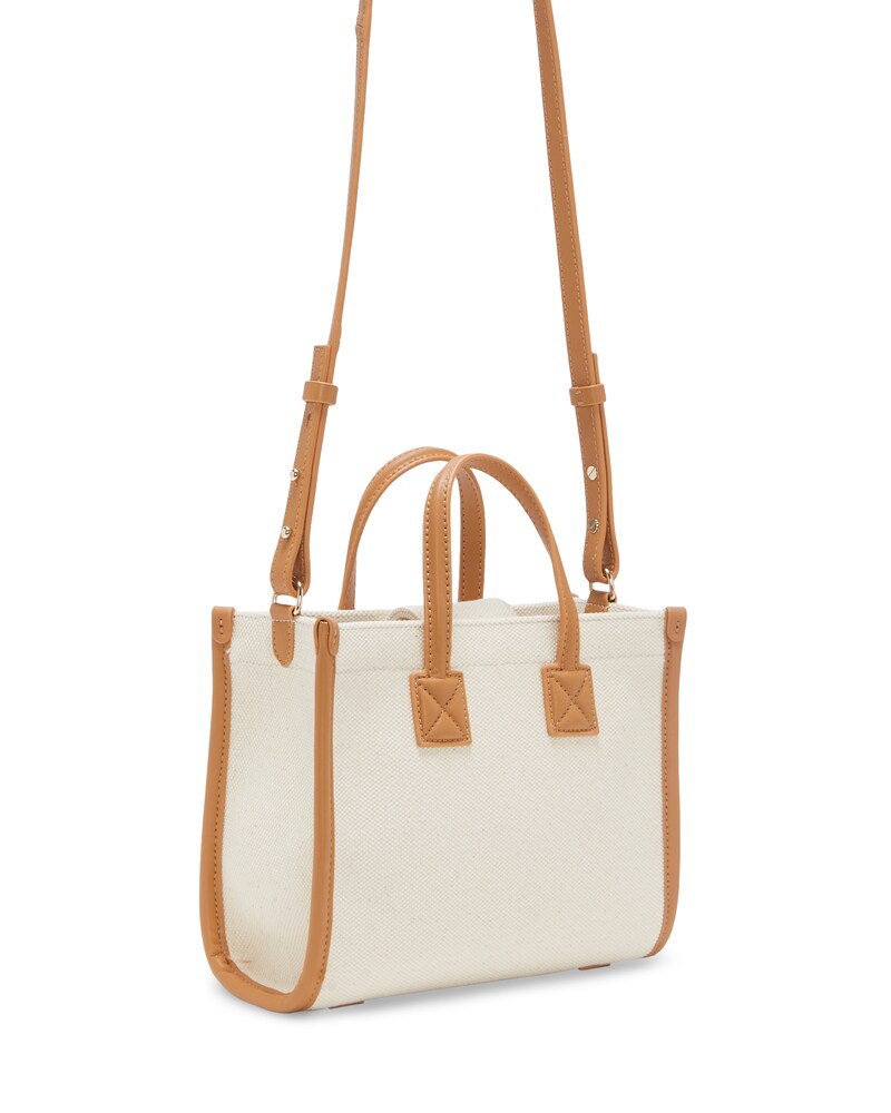 Vince Camuto Saly Small Tote Swan Canvas ID-AQSO1371