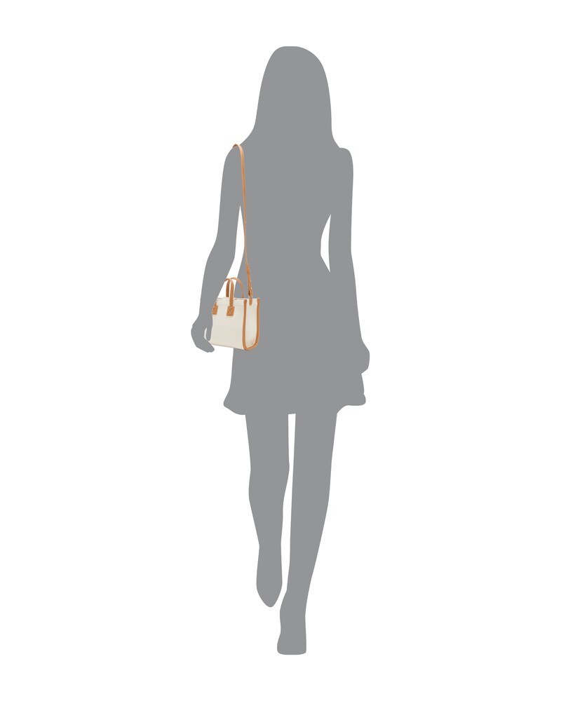 Vince Camuto Saly Small Tote Swan Canvas ID-AQSO1371