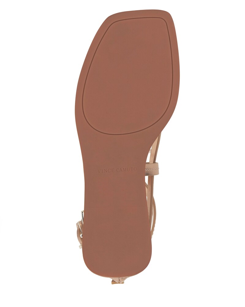 Vince Camuto Brenndie Flat Sandal Gold Champagne ID-ATGT8068