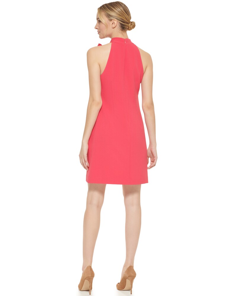 Vince Camuto Bow-Neck Dress Watermelon ID-AVCA9298