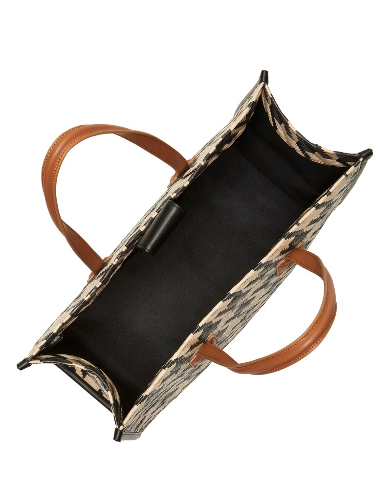 Vince Camuto Saly Tote Black/Natural ID-AWYF4073