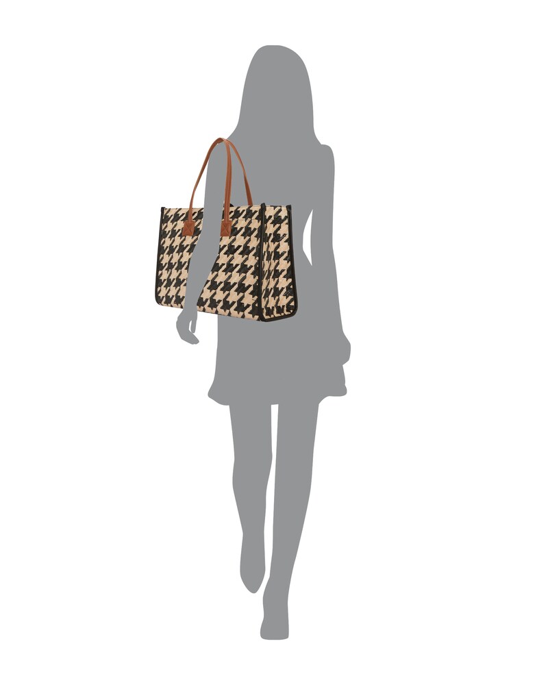 Vince Camuto Saly Tote Black/Natural ID-AWYF4073