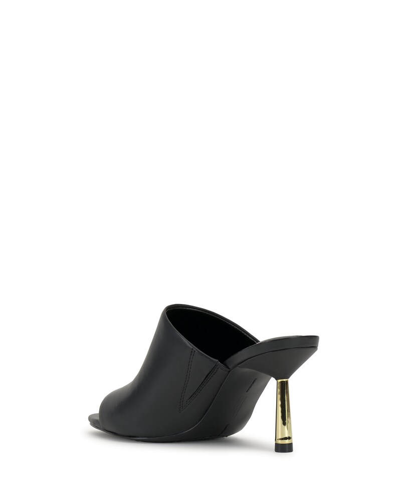 Vince Camuto Pileesa Mule Black/Gold ID-AZGO1726