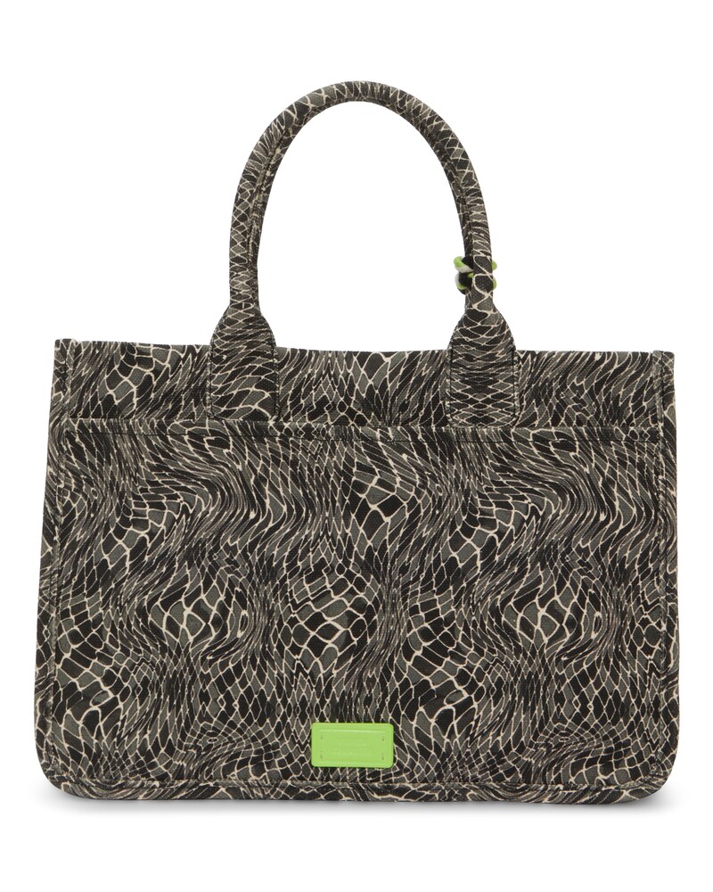 Vince Camuto Orla Tote Black/Coconut Cream ID-BAMD7769