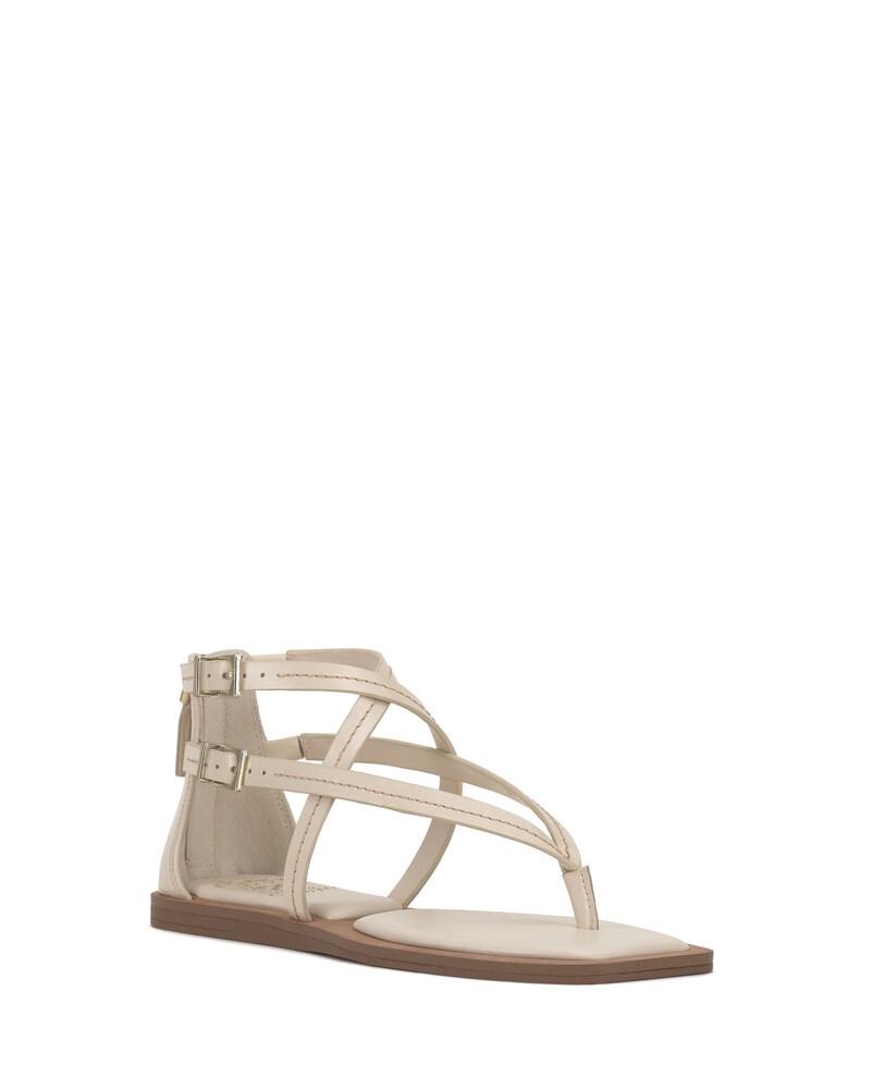 Vince Camuto Brenndie Flat Sandal Warm Vanilla ID-BGCG9682