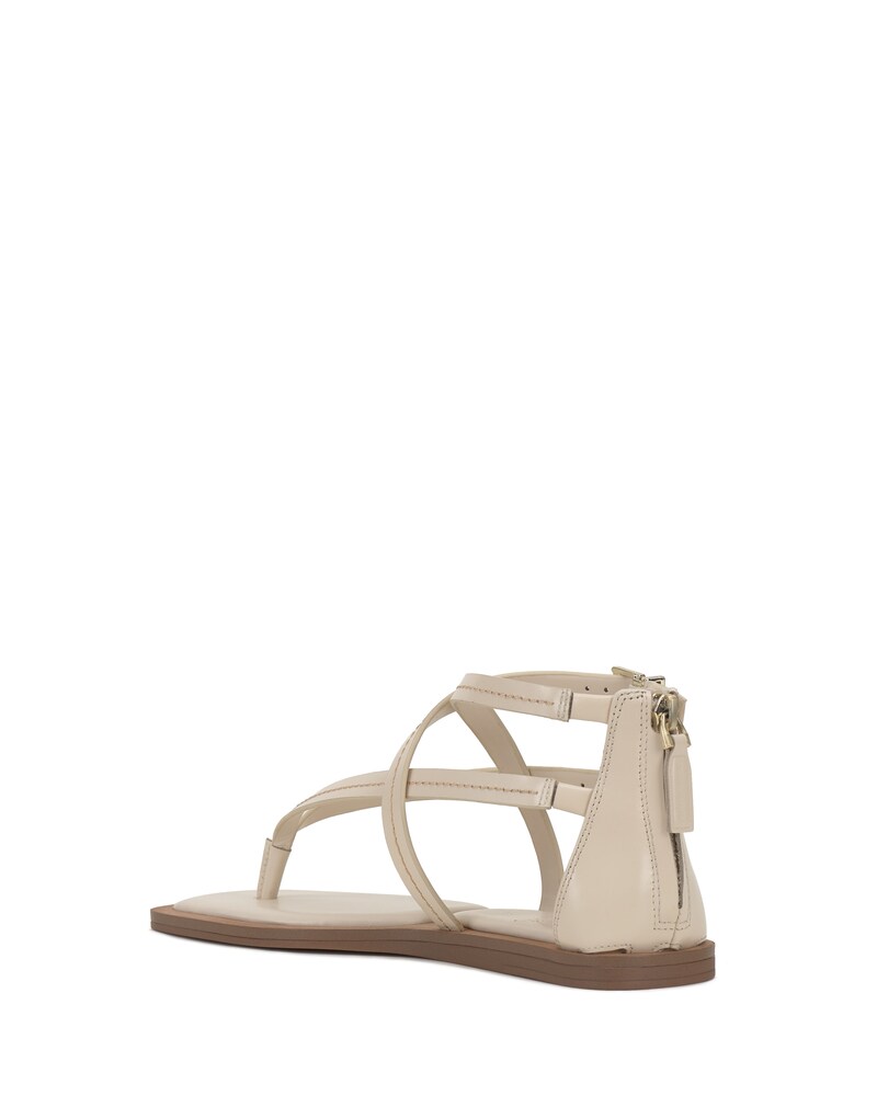 Vince Camuto Brenndie Flat Sandal Warm Vanilla ID-BGCG9682