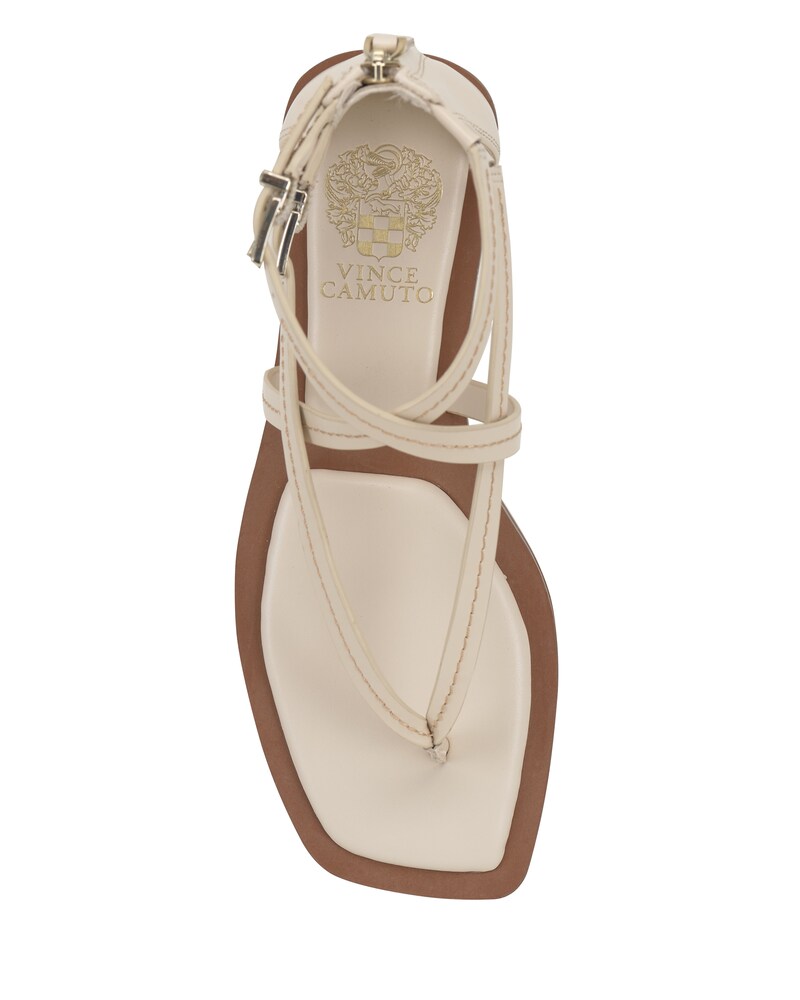 Vince Camuto Brenndie Flat Sandal Warm Vanilla ID-BGCG9682
