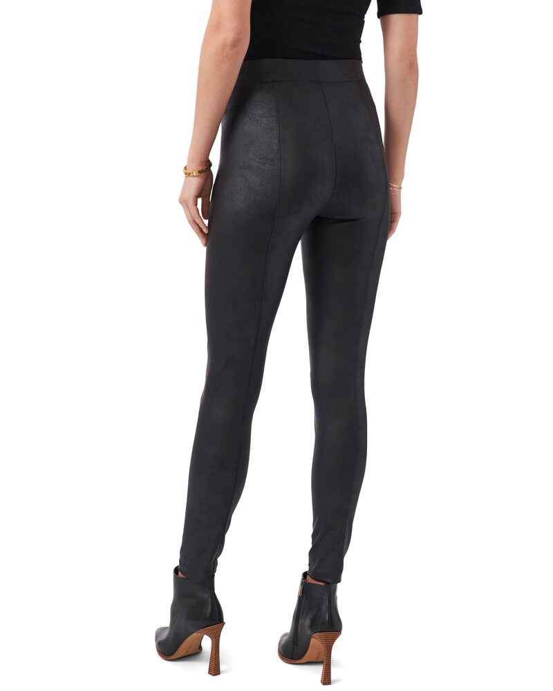 Vince Camuto Coated Pointe Leggings Black ID-BHNA2883