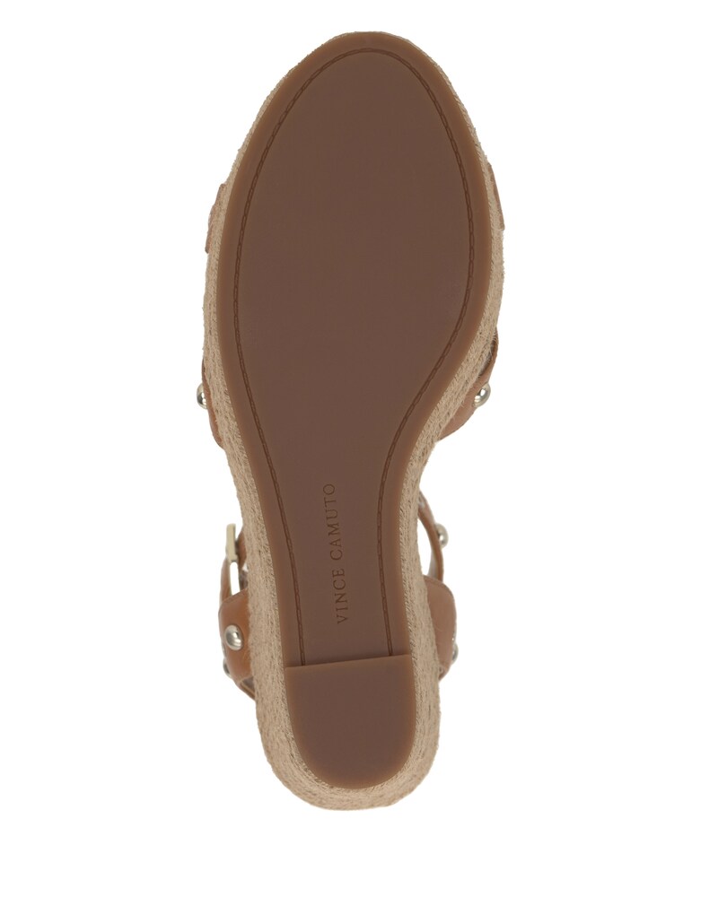 Vince Camuto Feegella Wedge Sandal Golden Walnut ID-BNJE5789