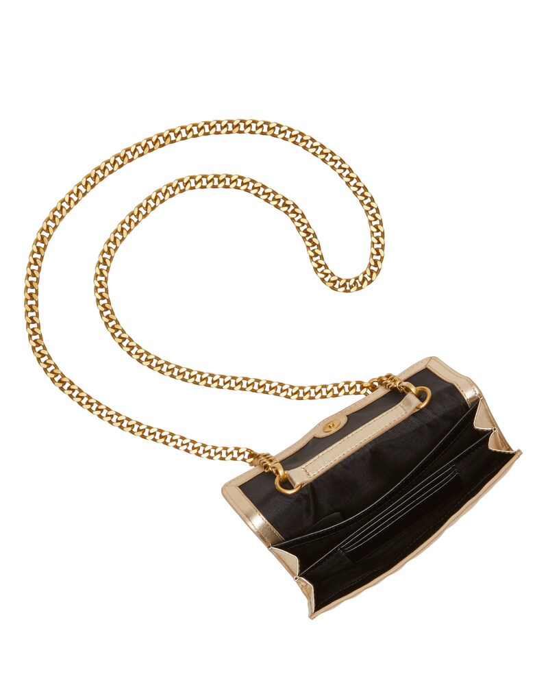 Vince Camuto Theon Wallet On A Chain Egyptian Gold ID-BPID0227