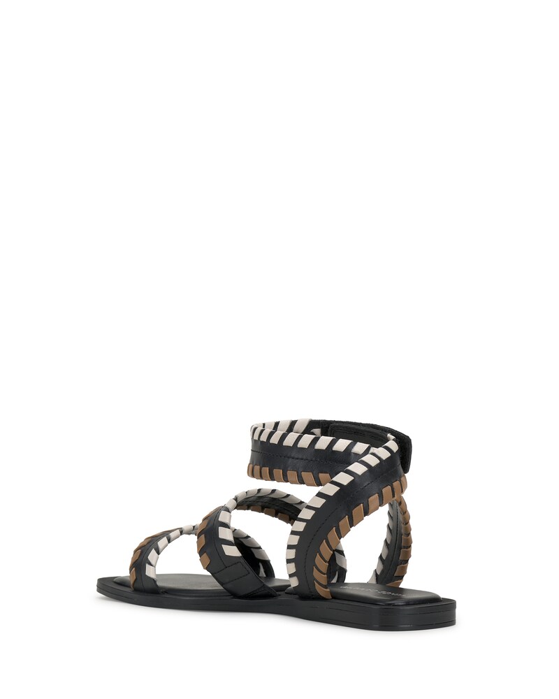 Vince Camuto Bipendra Sandal Black/Coconut Cream ID-BYPD5059