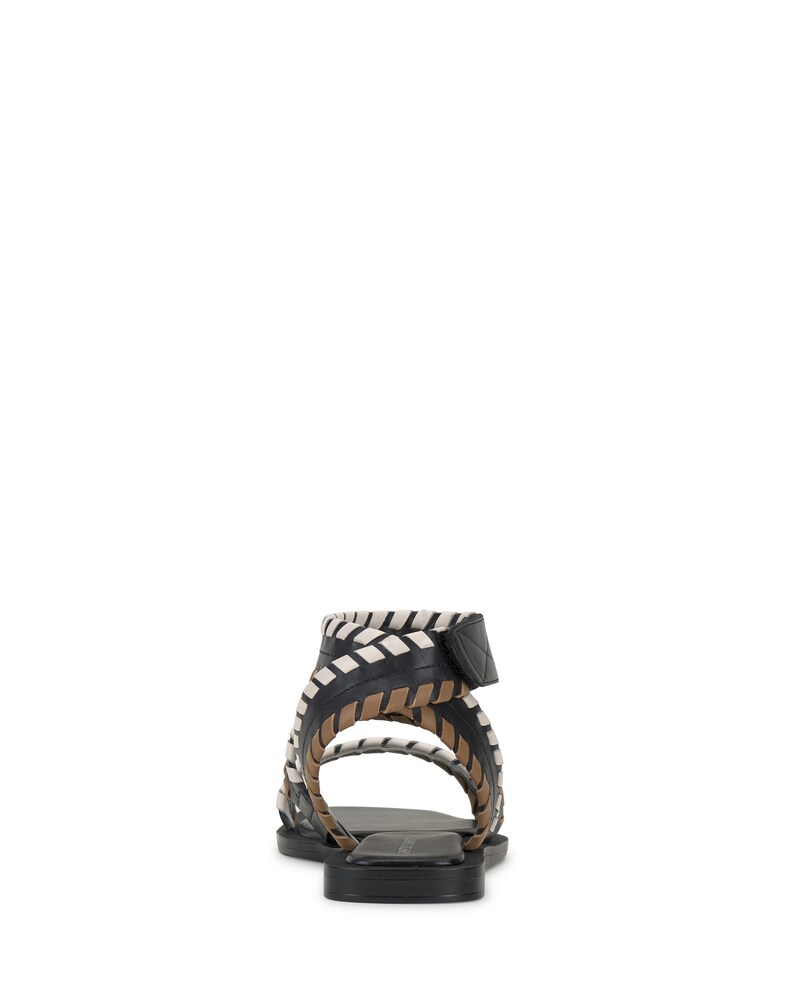 Vince Camuto Bipendra Sandal Black/Coconut Cream ID-BYPD5059