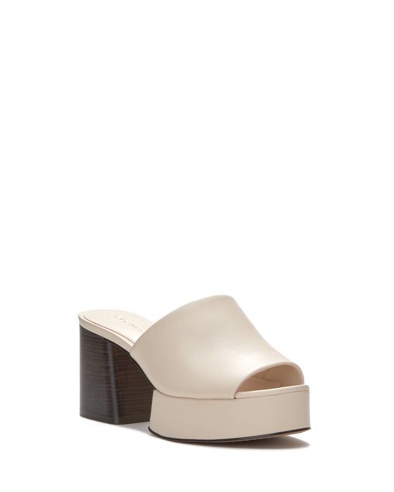 Vince Camuto Feshania Platform Mule Warm Vanilla ID-CCAT7144