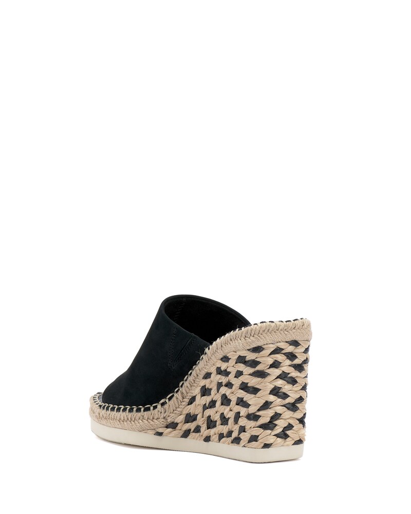 Vince Camuto Brissia Wedge Mule Black ID-CGRU3089