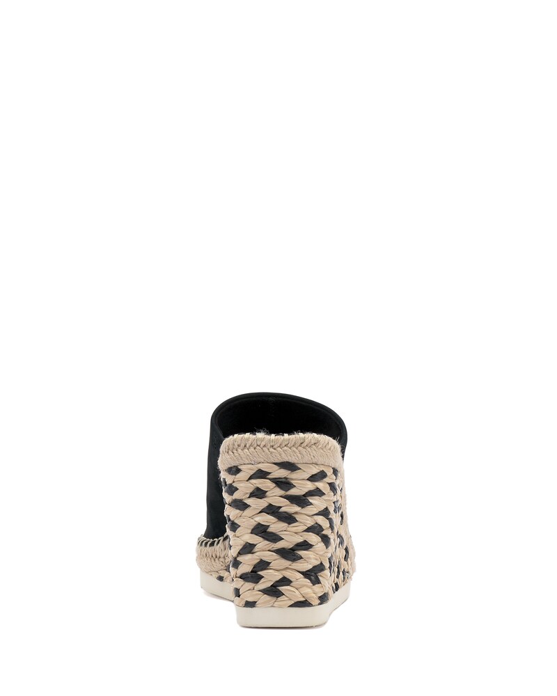 Vince Camuto Brissia Wedge Mule Black ID-CGRU3089