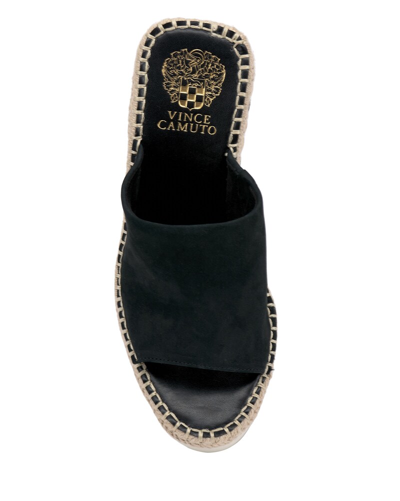 Vince Camuto Brissia Wedge Mule Black ID-CGRU3089