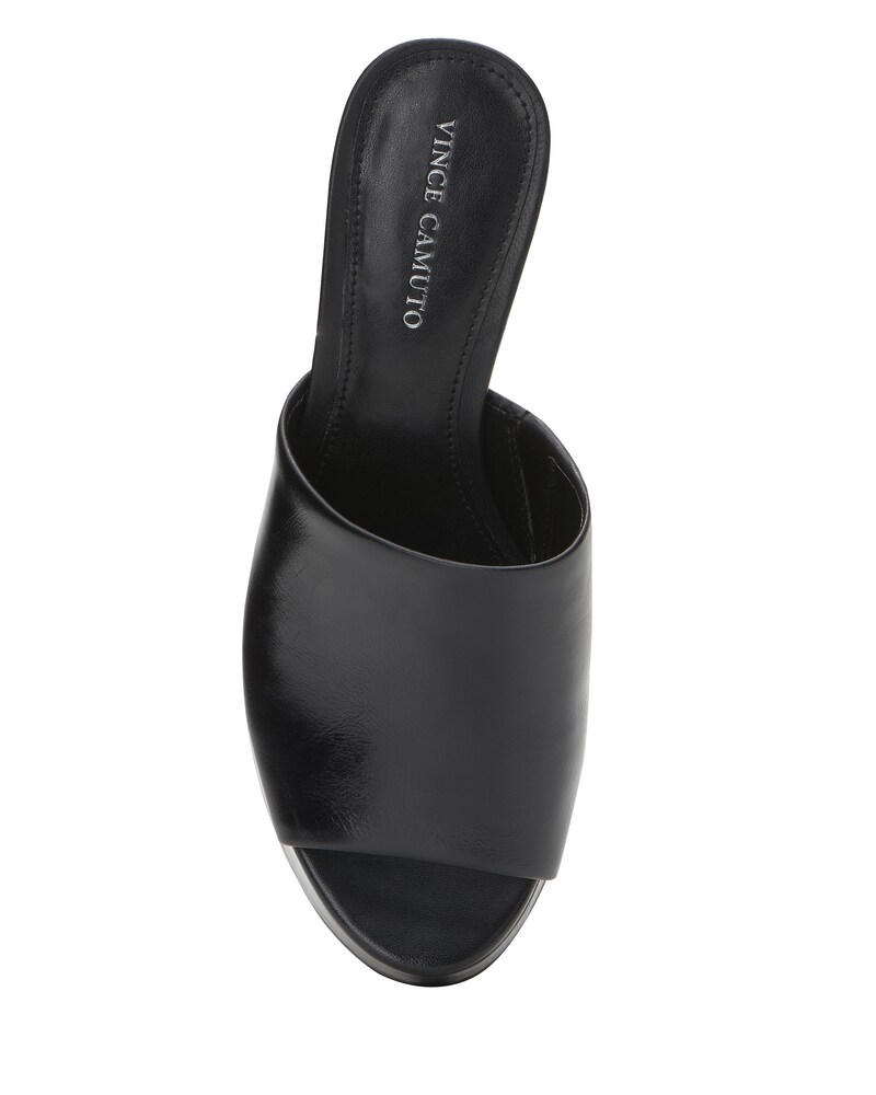 Vince Camuto Feshania Platform Mule Black ID-CSDH6631