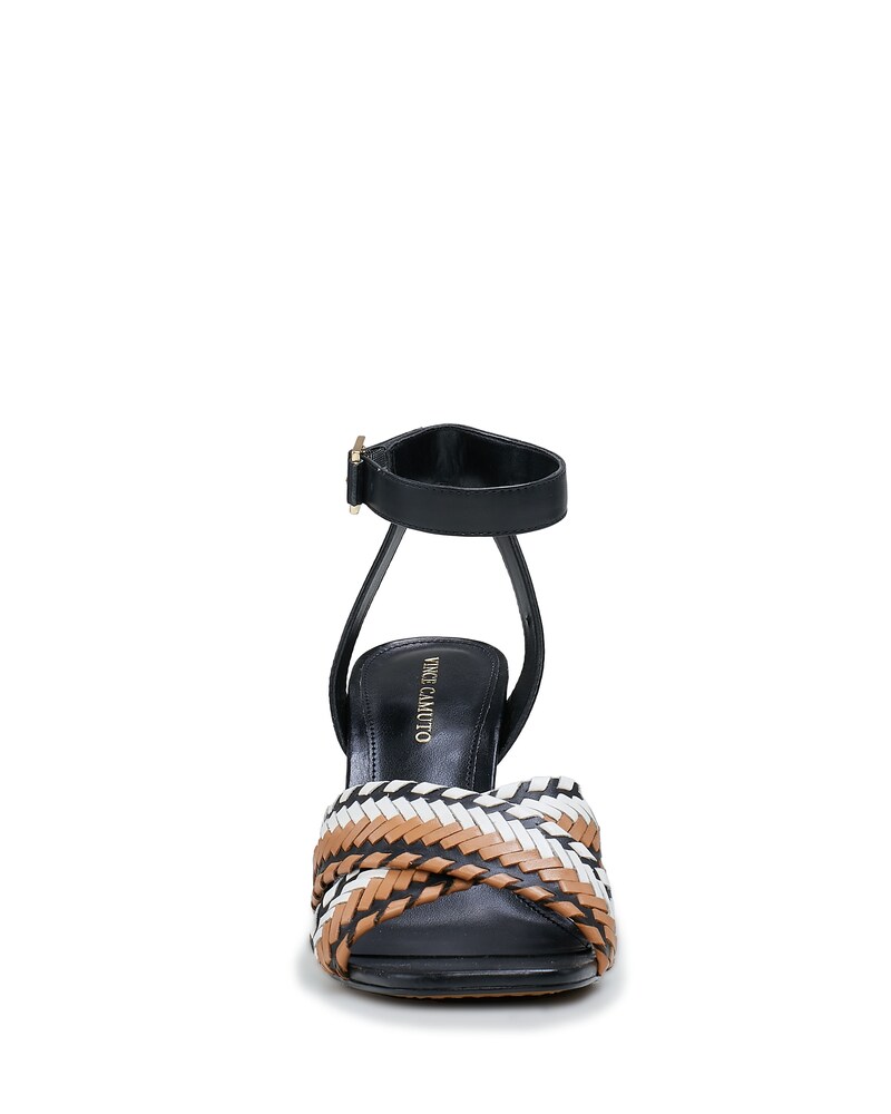 Vince Camuto Ambrinna Sandal Black/Coconut Cream/Maple ID-CWVJ1497