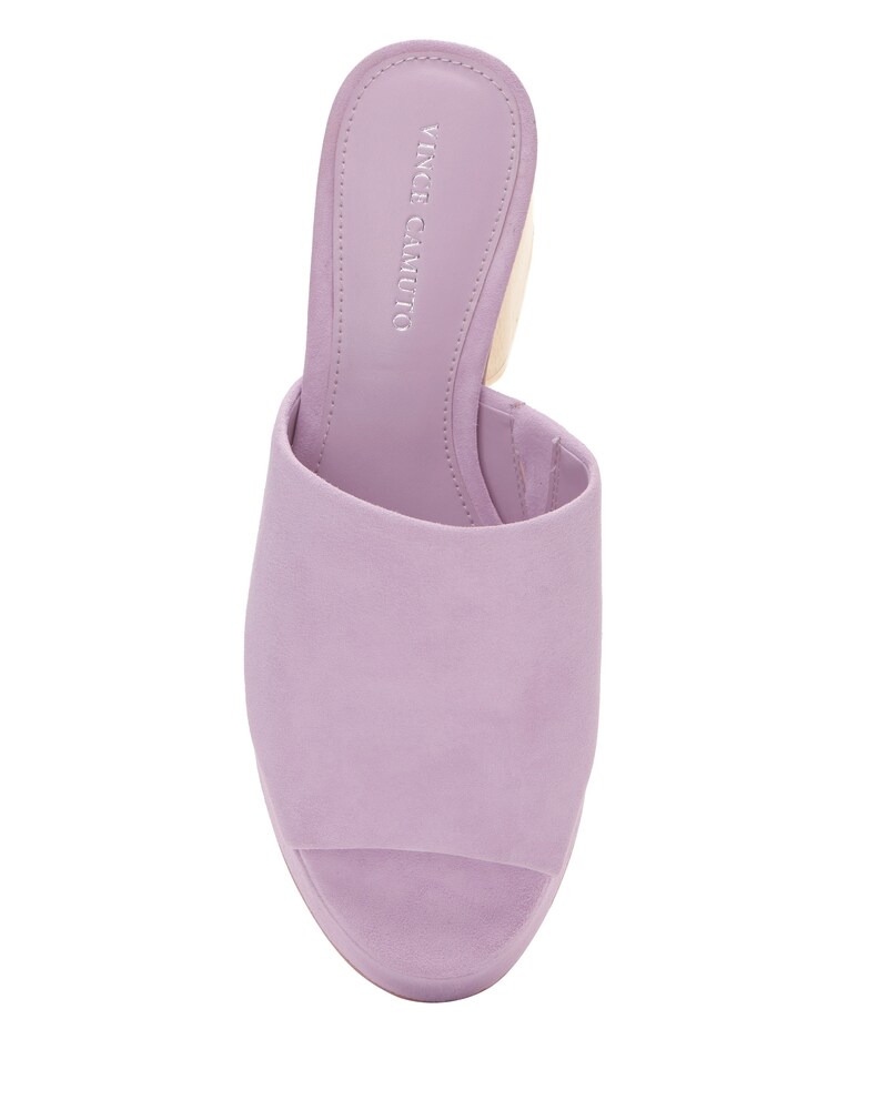 Vince Camuto Feshania Platform Mule Lavandar Haze ID-CXYO4361