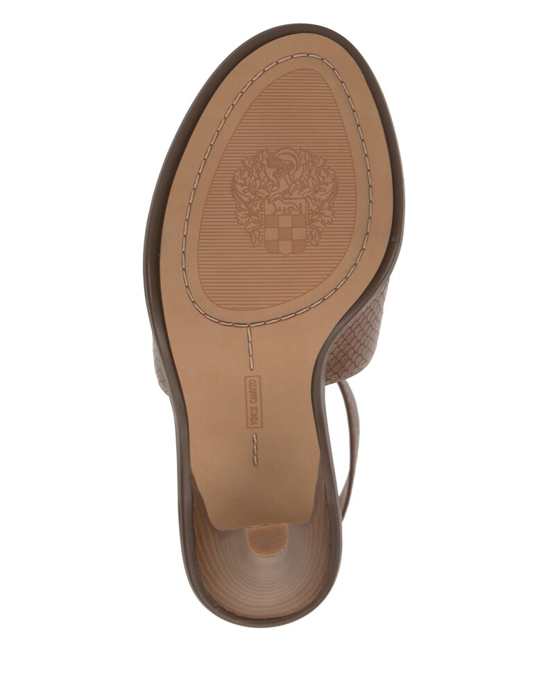 Vince Camuto Frasper Peep Toe Shootie Warm Caramel ID-CZVK1312
