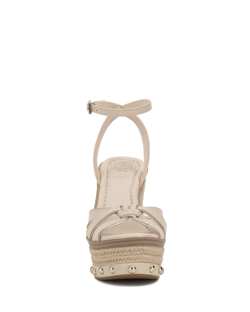 Vince Camuto Parnesia Wedge Sandal Warm Vanilla ID-DABL3810