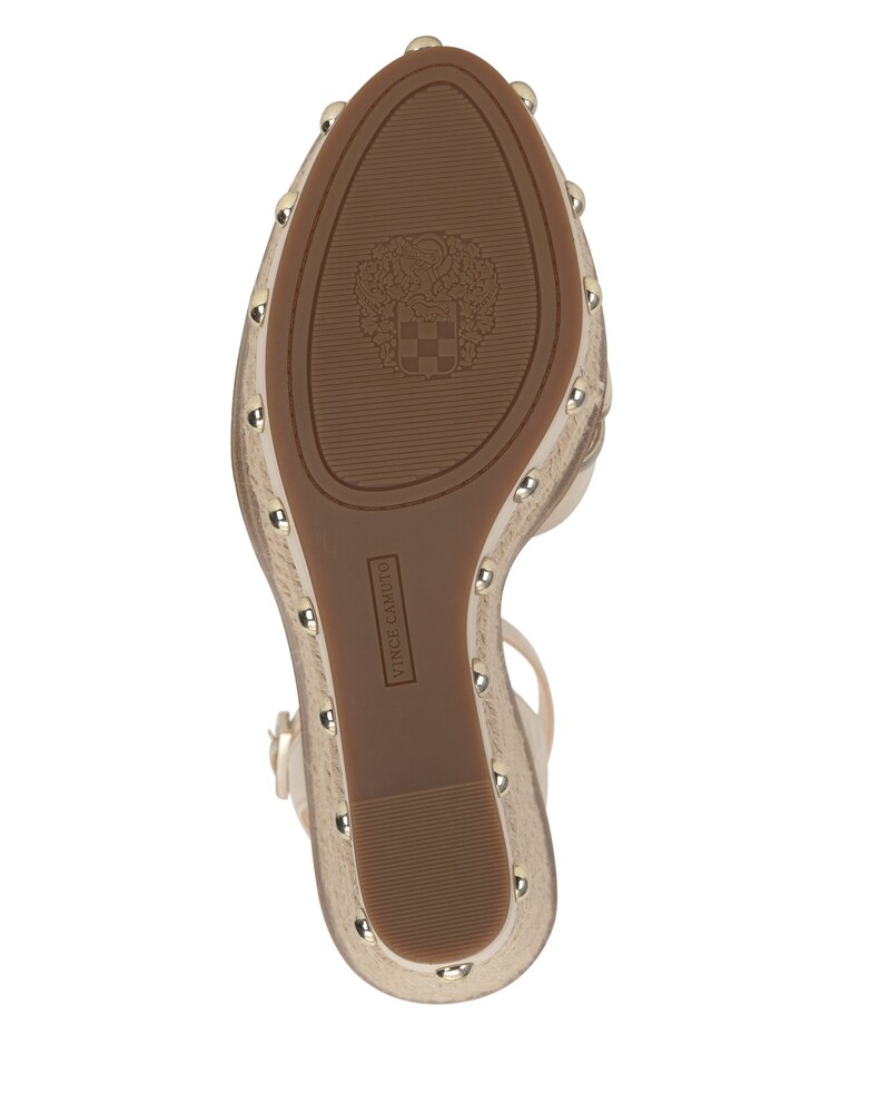 Vince Camuto Parnesia Wedge Sandal Warm Vanilla ID-DABL3810