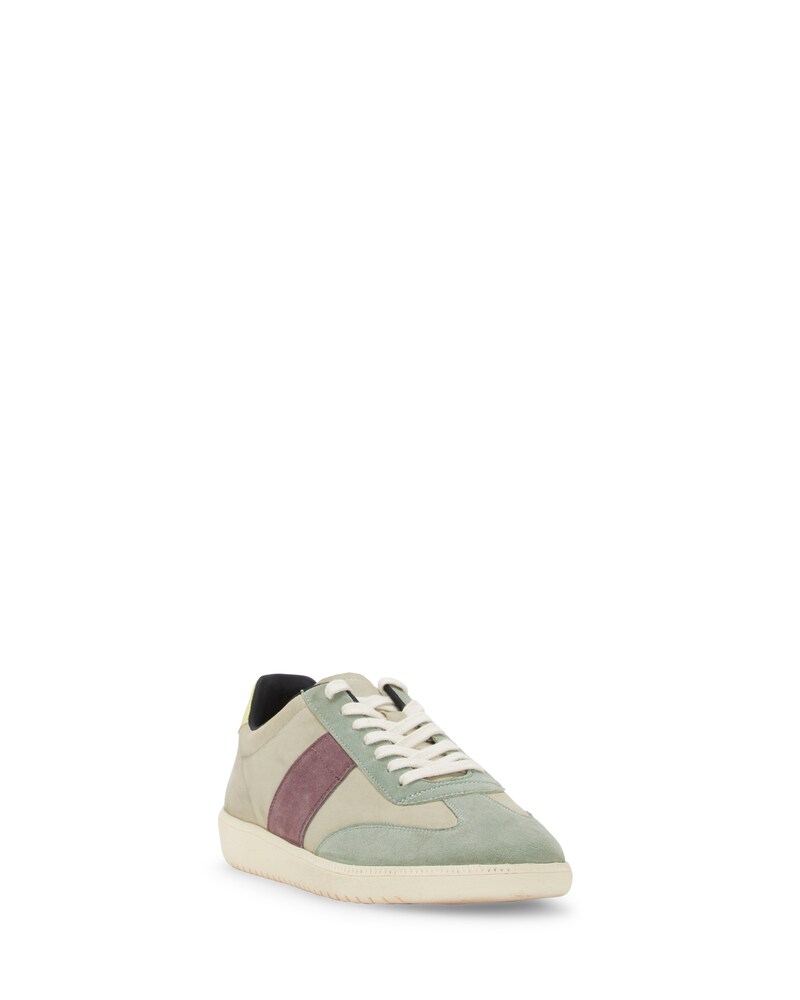 Vince Camuto Men's Kooper Sneaker Bamboo/Plum/Neon Yellow ID-DCKK1370