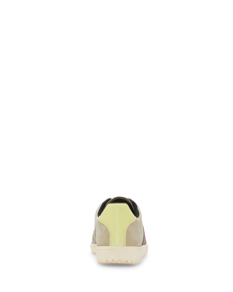 Vince Camuto Men's Kooper Sneaker Bamboo/Plum/Neon Yellow ID-DCKK1370