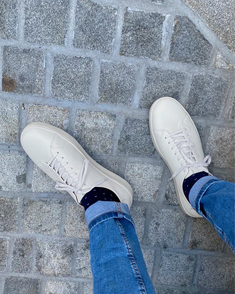 Vince Camuto Men's Hallman Tennis Sneaker White ID-DKSC9719