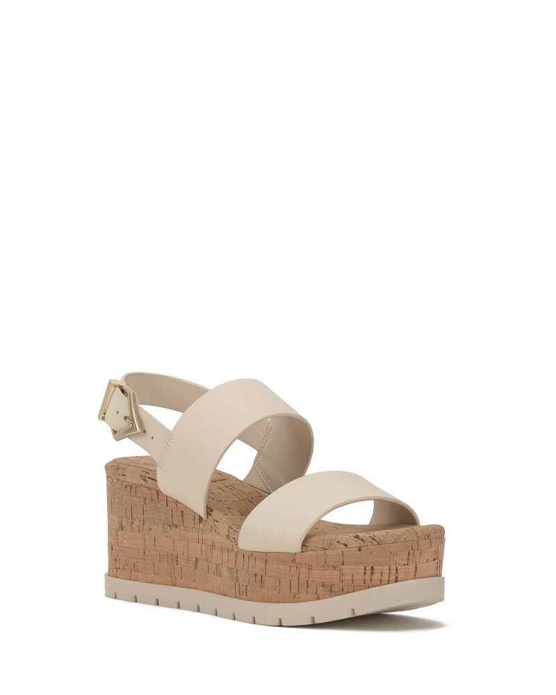 Vince Camuto Miapelle Platform Sandal Warm Vanilla ID-DQAR4982