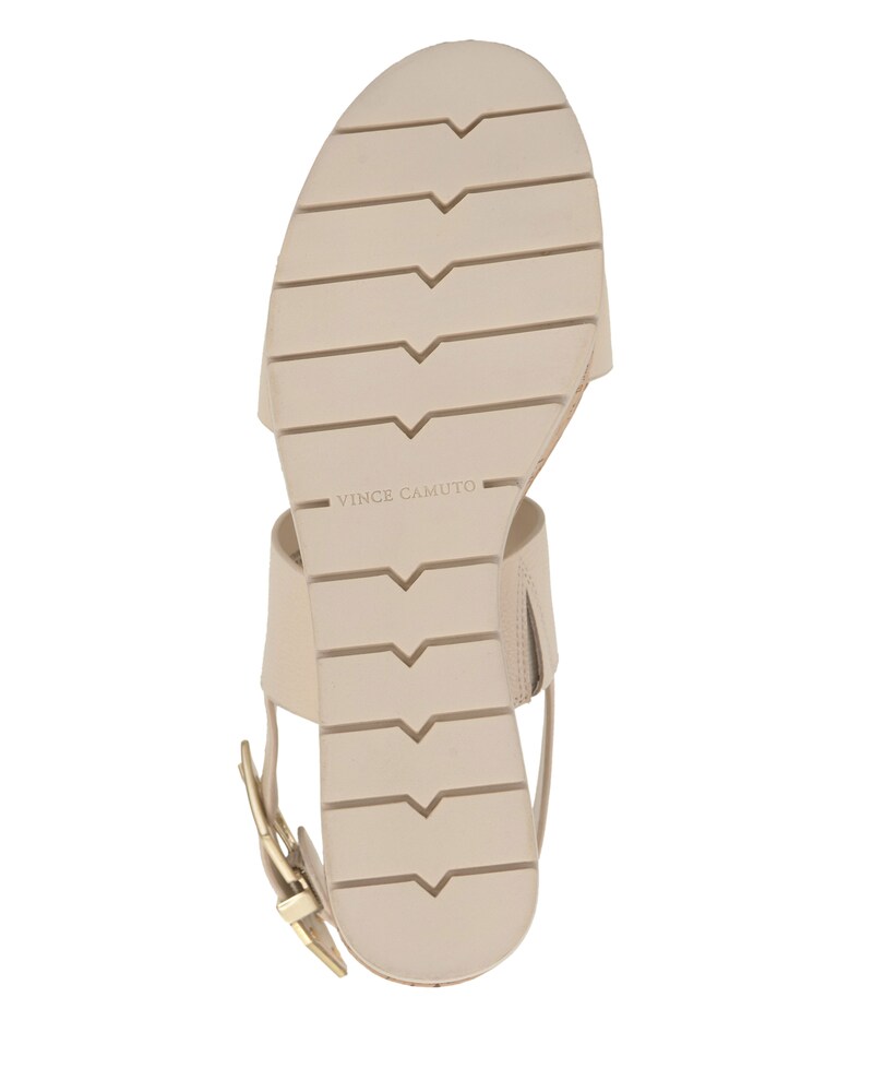 Vince Camuto Miapelle Platform Sandal Warm Vanilla ID-DQAR4982